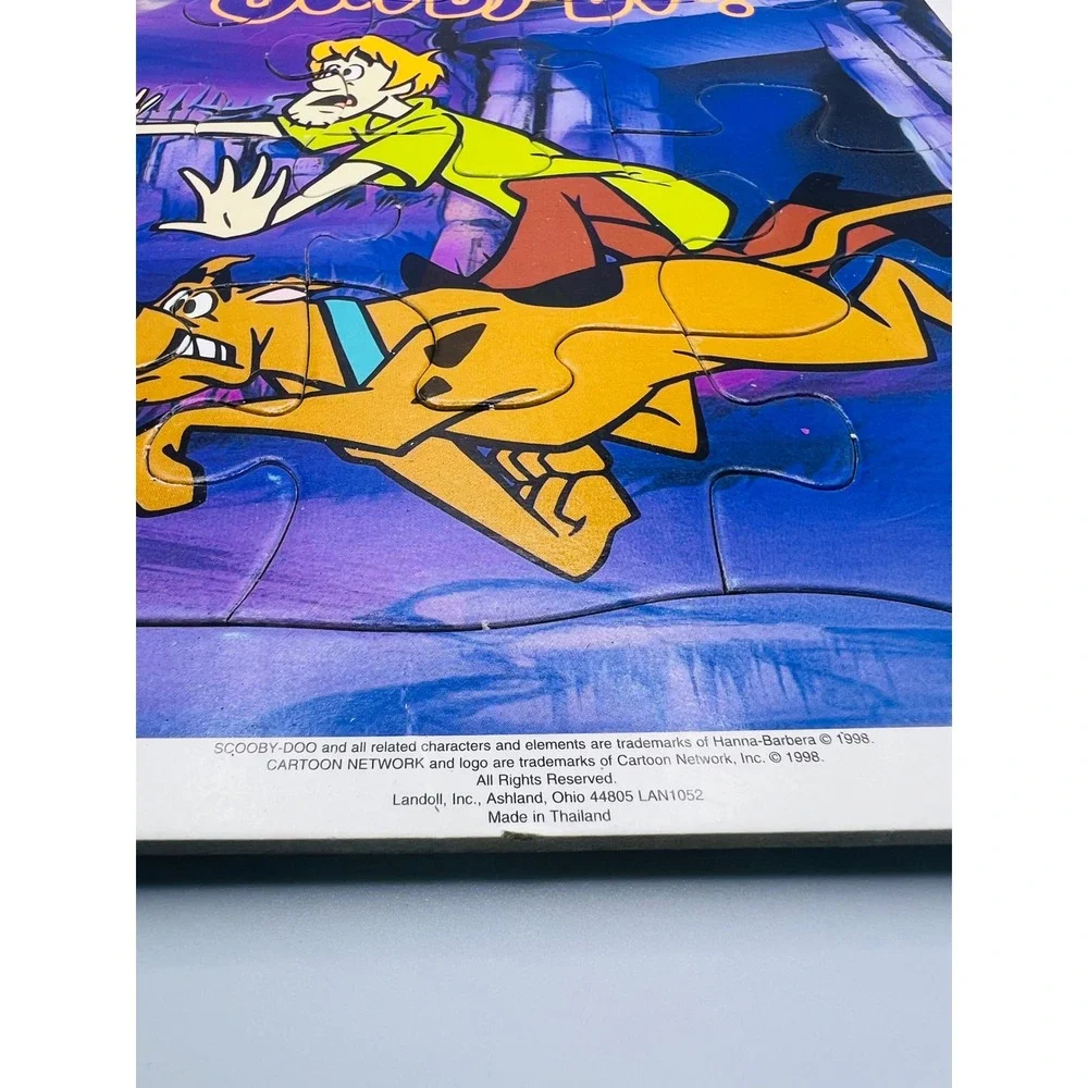 WB's Cartoon Network‎ Scooby-Doo! + Shaggy Haunted House Puzzle Landolls Y2K